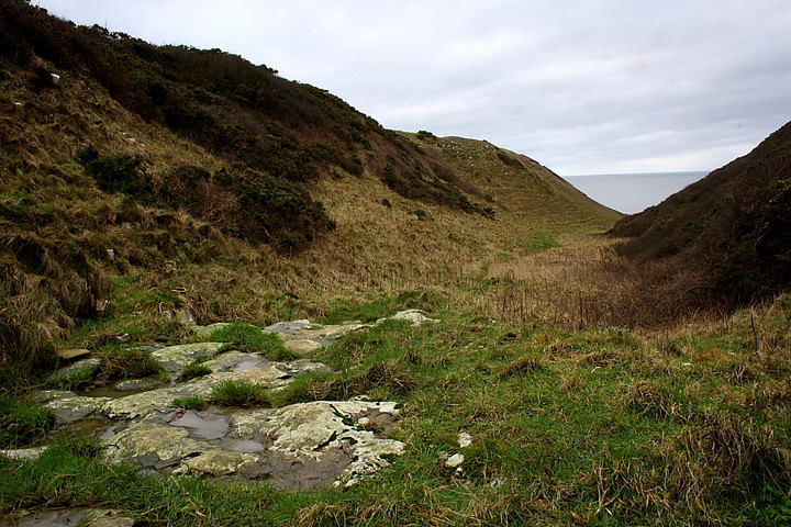Cwm Bach and Whitmore Stairs (Cliff Fort) by GLADMAN