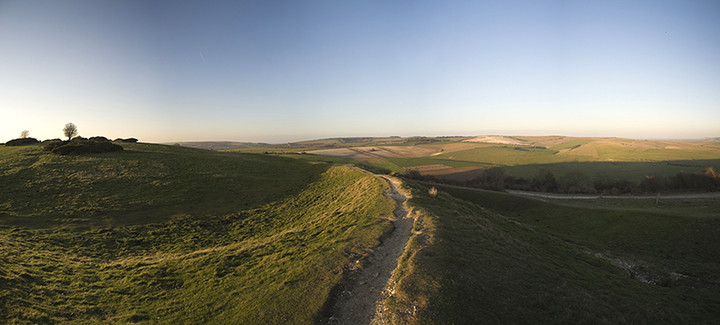 Cissbury Ring (Hillfort) by A R Cane
