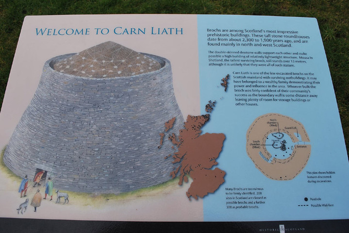 Carn Liath (Broch) by summerlands