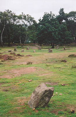 Nine Ladies of Stanton Moor (Stone Circle) by bullroar