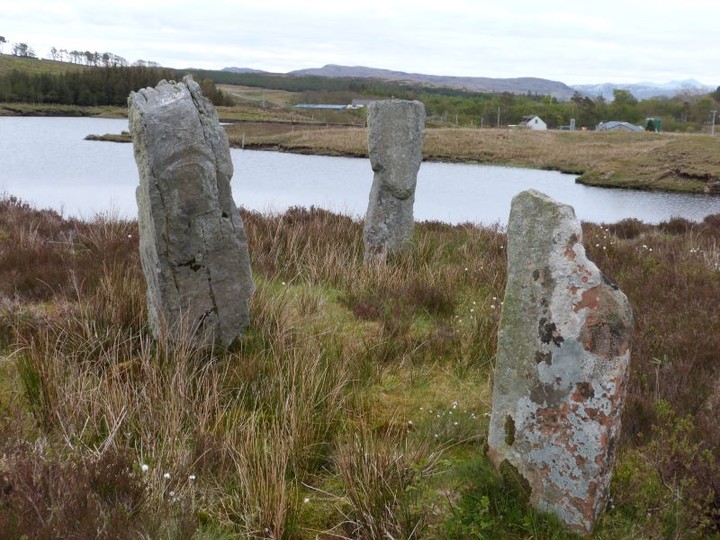 Na Clachan Bhreige (Stone Circle) by LesHamilton