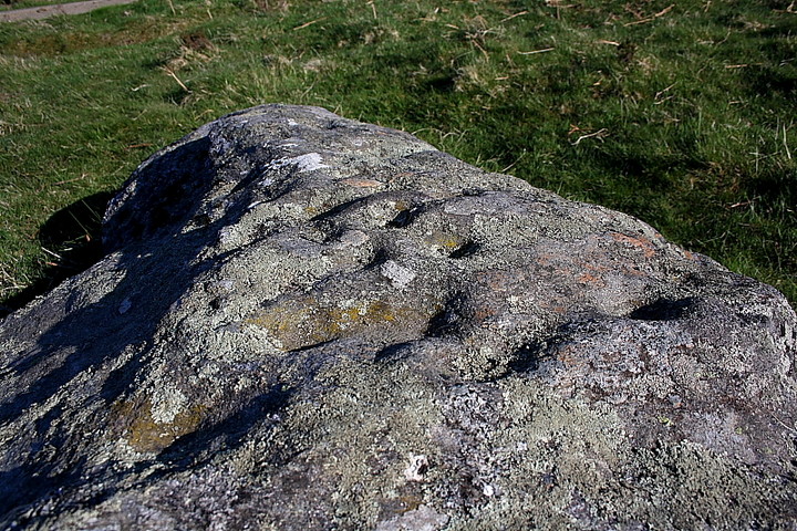 Braes of Foss (Cup Marked Stone) by GLADMAN