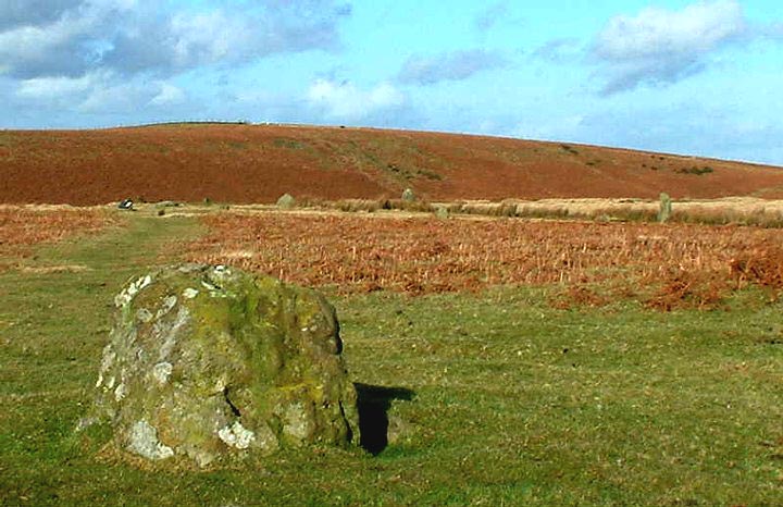 Mitchell's Fold (Stone Circle) by baza