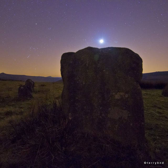 Seven Stones of Hordron Edge (Stone Circle) by terrybnd