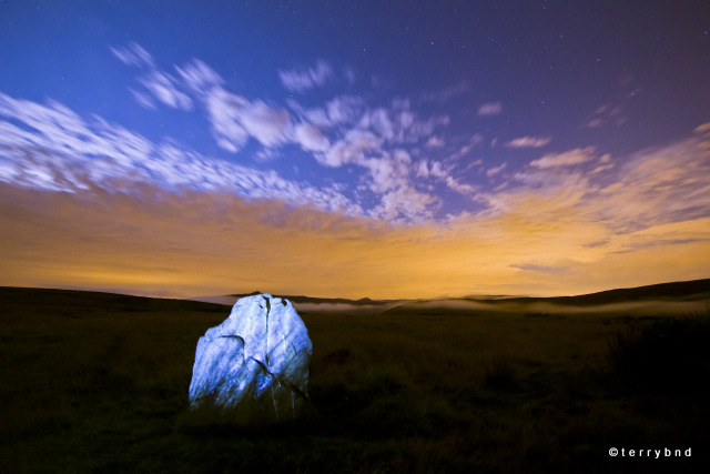 Seven Stones of Hordron Edge (Stone Circle) by terrybnd