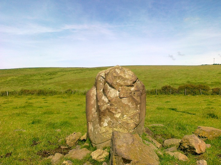 Knock and Maize (Standing Stone / Menhir) by broch the badger