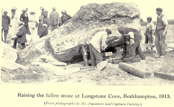 The Longstone Cove (Standing Stones) by Rhiannon