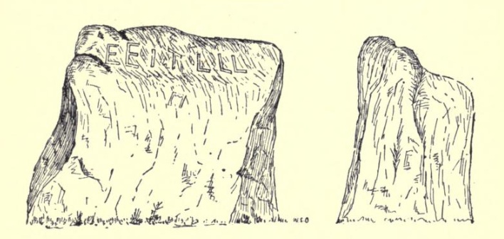 Carreg Lwyd (Standing Stone / Menhir) by Rhiannon