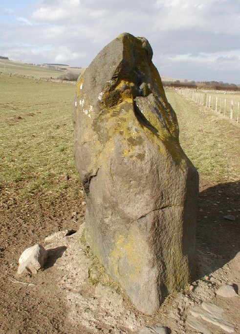 Battle Stone (Yeavering) (Standing Stone / Menhir) by pebblesfromheaven