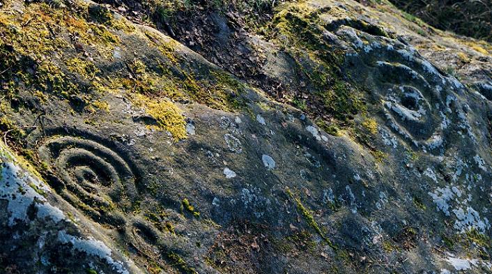 Roughting Linn (Cup and Ring Marks / Rock Art) by fitzcoraldo