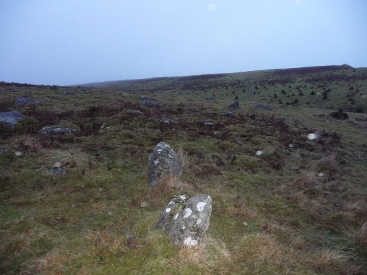 Collard Tor (Stone Row / Alignment) by thesweetcheat