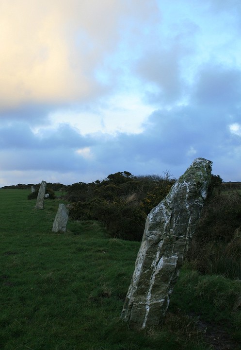 The Nine Maidens (Stone Row / Alignment) by postman