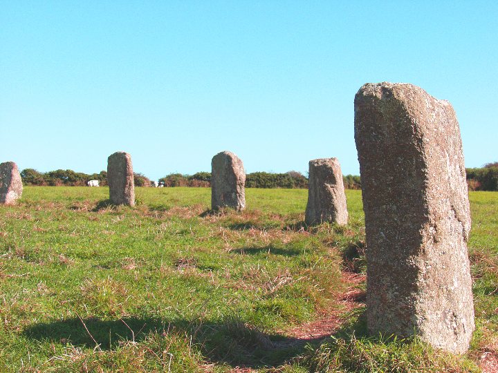 The Merry Maidens (Stone Circle) by ocifant
