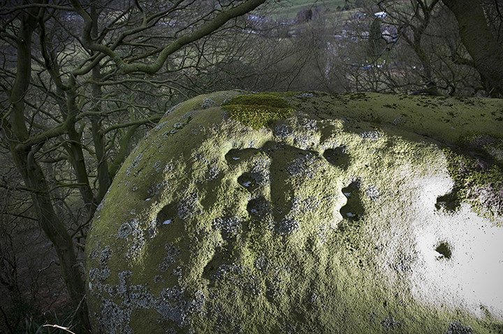 Rowtor Rocks (Cup and Ring Marks / Rock Art) by A R Cane