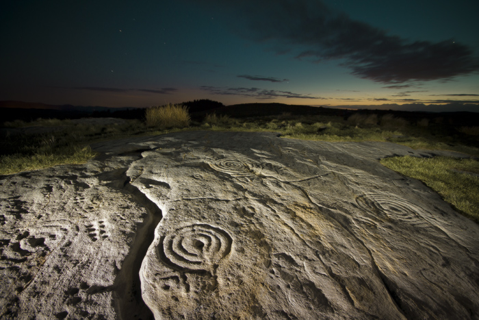Chatton (Cup and Ring Marks / Rock Art) by Hob