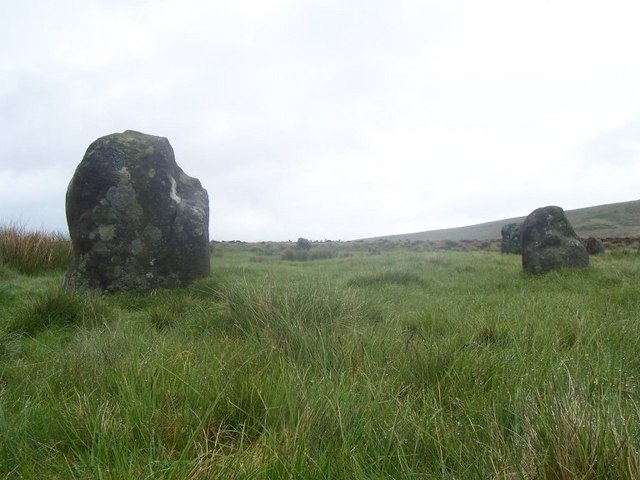 Seven Stones of Hordron Edge (Stone Circle) by MartinRS