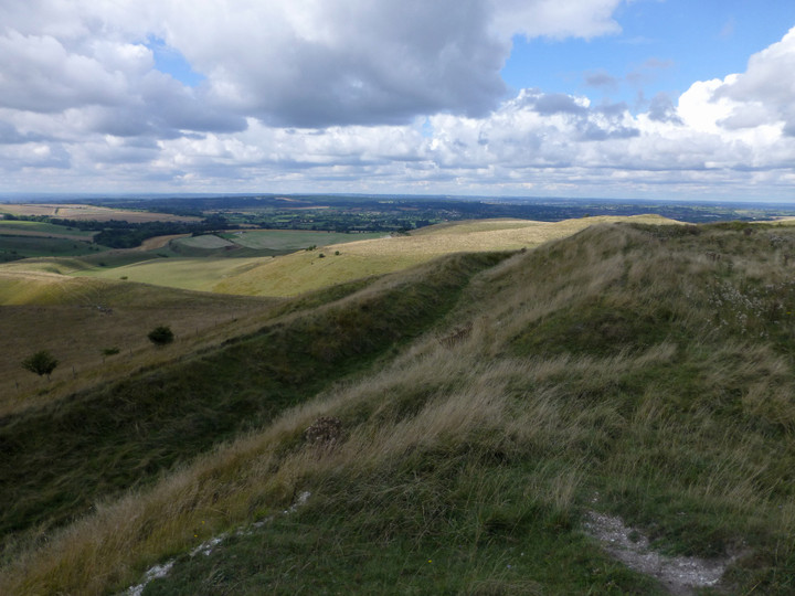 Cherhill Down and Oldbury (Hillfort) by thesweetcheat