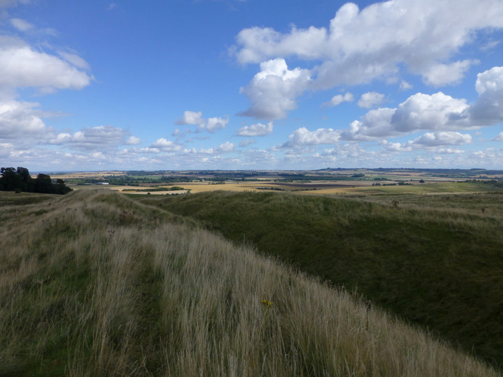 Cherhill Down and Oldbury (Hillfort) by thesweetcheat
