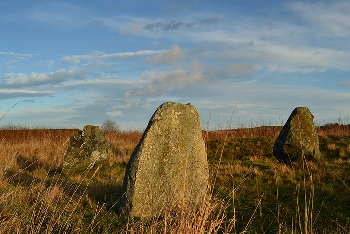 Broomend of Crichie (Circle henge) by thelonious