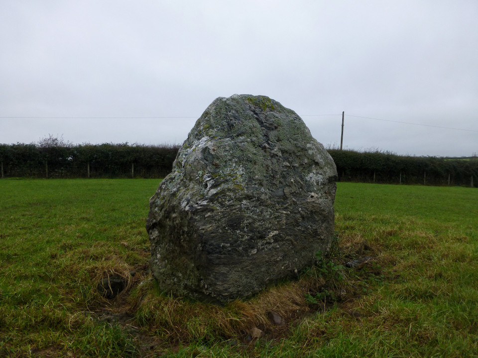 Trefwri Standing Stone (West) (Standing Stone / Menhir) by thesweetcheat