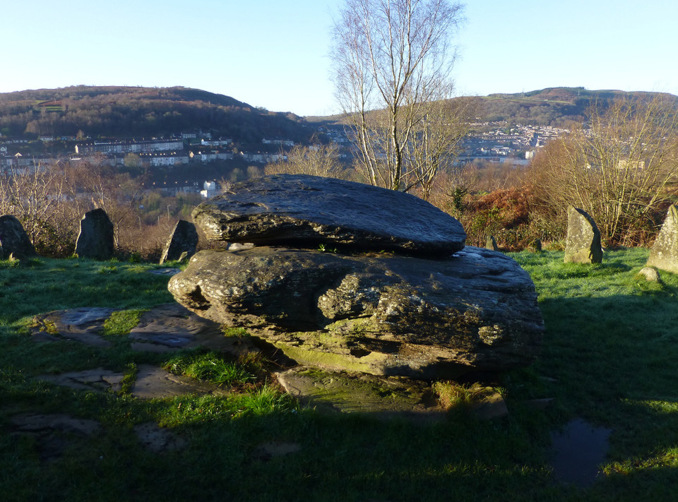Pont-y-Pridd Rocking Stone (Rocking Stone) by thesweetcheat