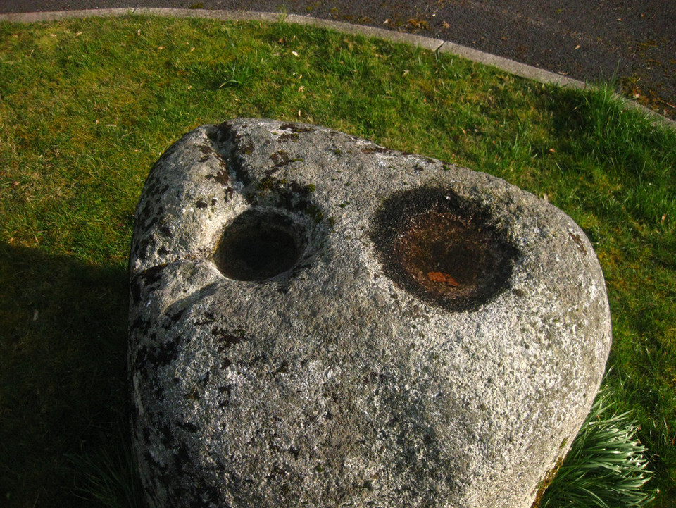 Ballymore Eustace West (Bullaun Stone) by ryaner