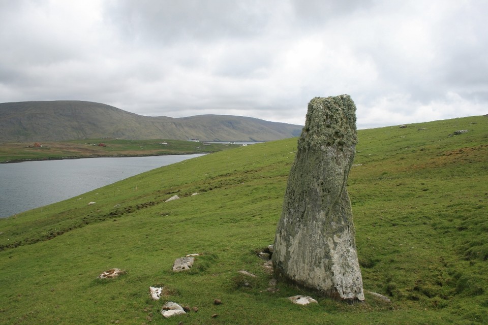 Mid Field (Standing Stone / Menhir) by Ravenfeather