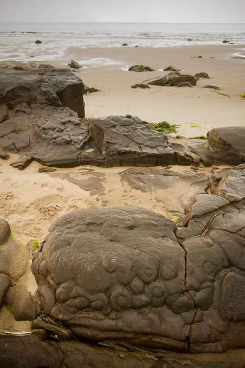 Cocklawburn Beach Rings (Natural Rock Feature) by Hob