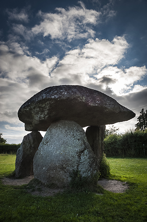 The Spinsters' Rock (Dolmen / Quoit / Cromlech) by A R Cane