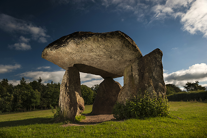 The Spinsters' Rock (Dolmen / Quoit / Cromlech) by A R Cane