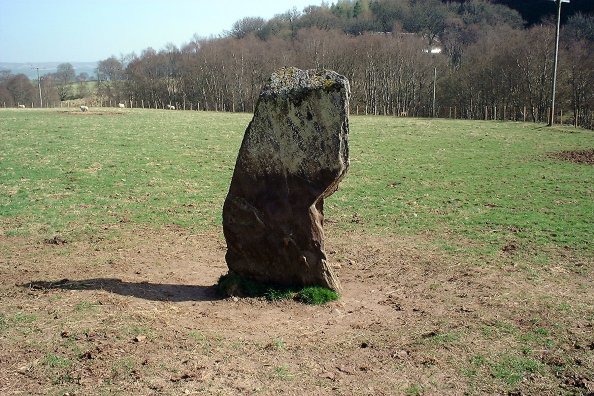 Straloch Stone (Standing Stone / Menhir) by nickbrand