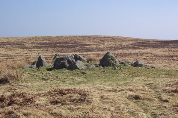 Moor Divock Centre (Ring Cairn) by moggymiaow