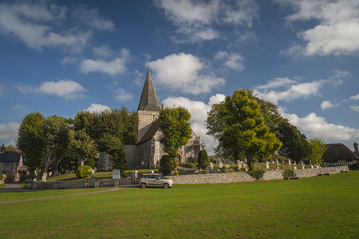 Alfriston Church (Christianised Site) by A R Cane