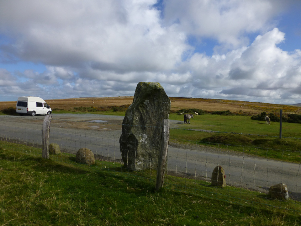 Bedd Morris (Standing Stone / Menhir) by thesweetcheat