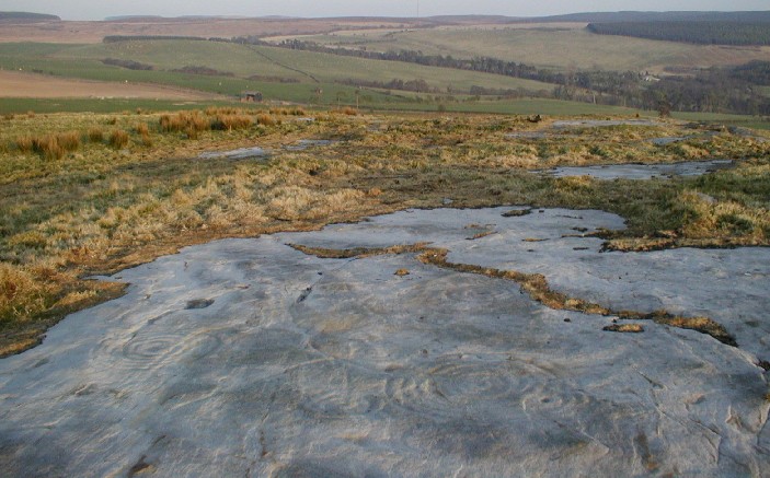 Chatton (Cup and Ring Marks / Rock Art) by pebblesfromheaven
