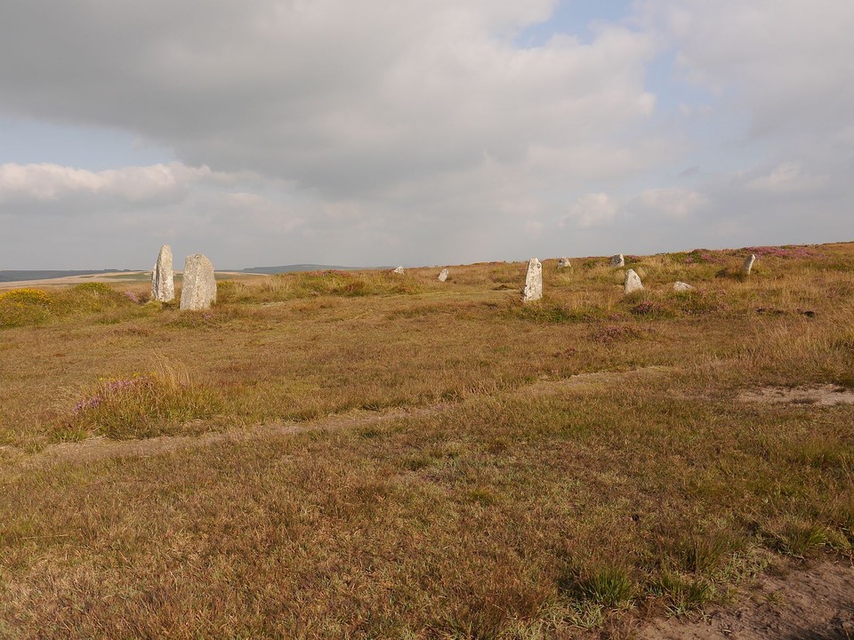 Nine Maidens of Boskednan (Stone Circle) by Meic