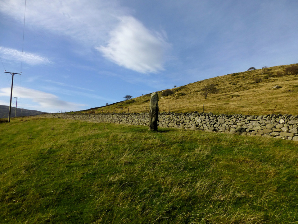 Ffon-y-Cawr (Standing Stone / Menhir) by thesweetcheat
