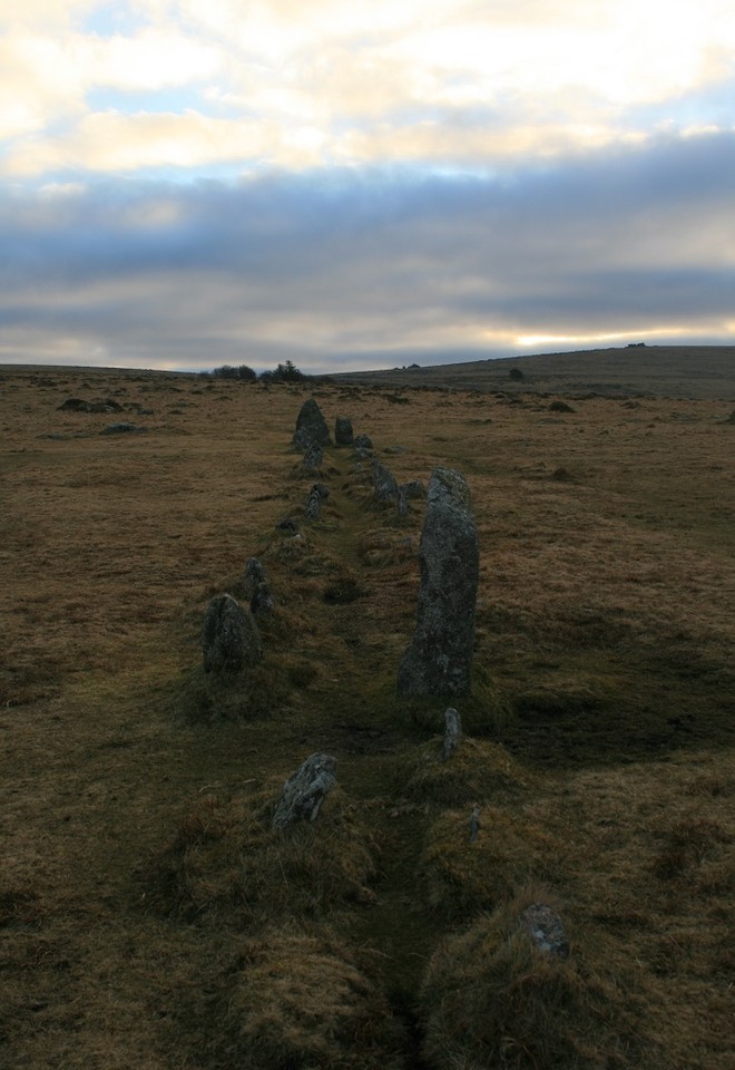 The Plague Market At Merrivale (Multiple Stone Rows / Avenue) by postman