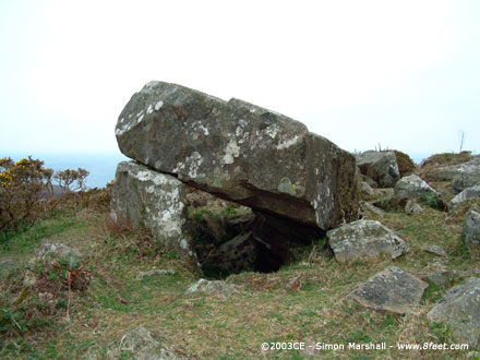 Carn Llidi Tombs (Chambered Tomb) by Kammer