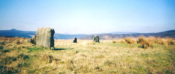 Seven Stones of Hordron Edge (Stone Circle) by davidtic