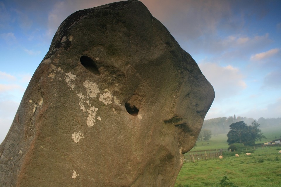 Newbridge on Wye (Standing Stone / Menhir) by postman