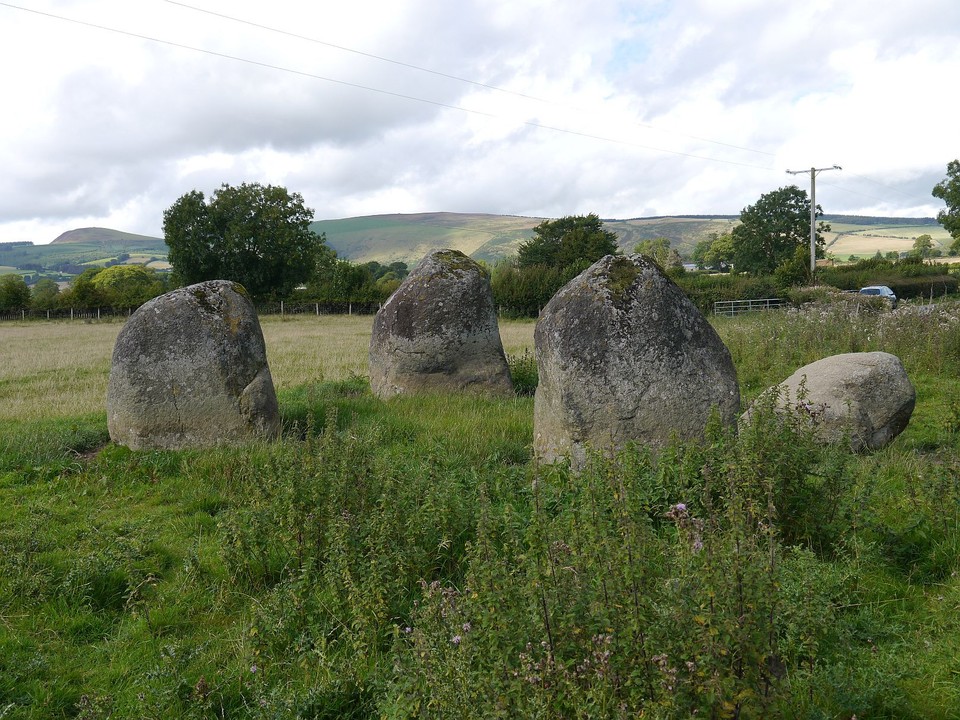 The Four Stones (Stone Circle) by Meic