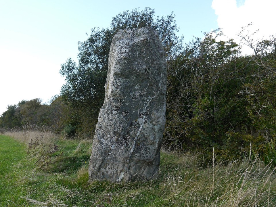 Malltraeth (Standing Stone / Menhir) by Meic