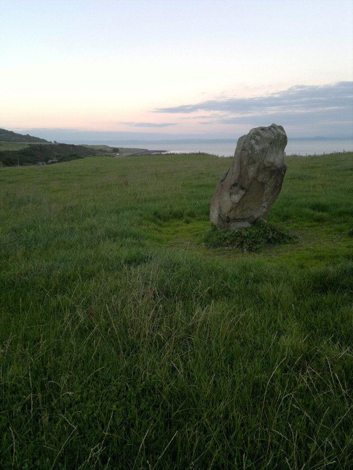 Low Curghie (Standing Stone / Menhir) by spencer
