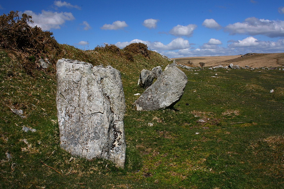 Black Tor (Stone Row / Alignment) by GLADMAN