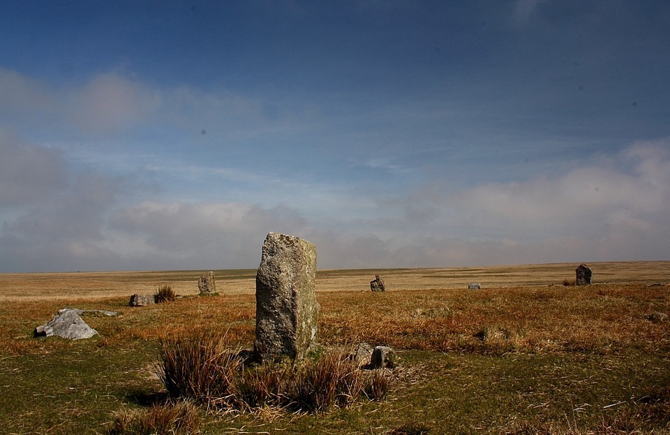 Langstone Moor Stone Circle (Stone Circle) by GLADMAN