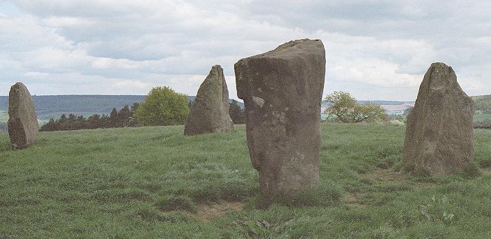 Nine Stones Close (Stone Circle) by fitzcoraldo