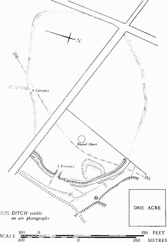 Pimperne Down Settlement (Ancient Village / Settlement / Misc. Earthwork) by Chance