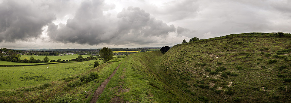 Old Sarum (Hillfort) by A R Cane