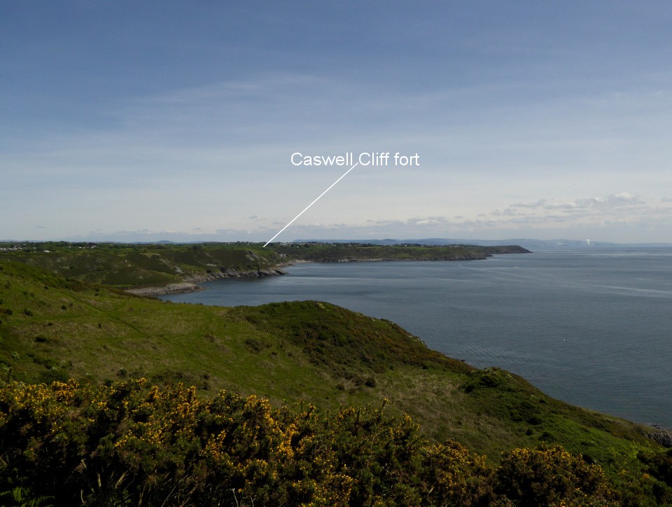 Caswell Cliff (Cliff Fort) by thesweetcheat